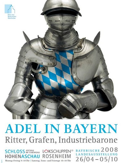 Plakat der Ausstellung Adel Plakat der Ausstellung Adel
