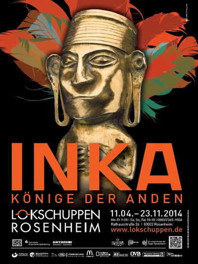 Plakat der Ausstellung Inka Plakat der Ausstellung Inka