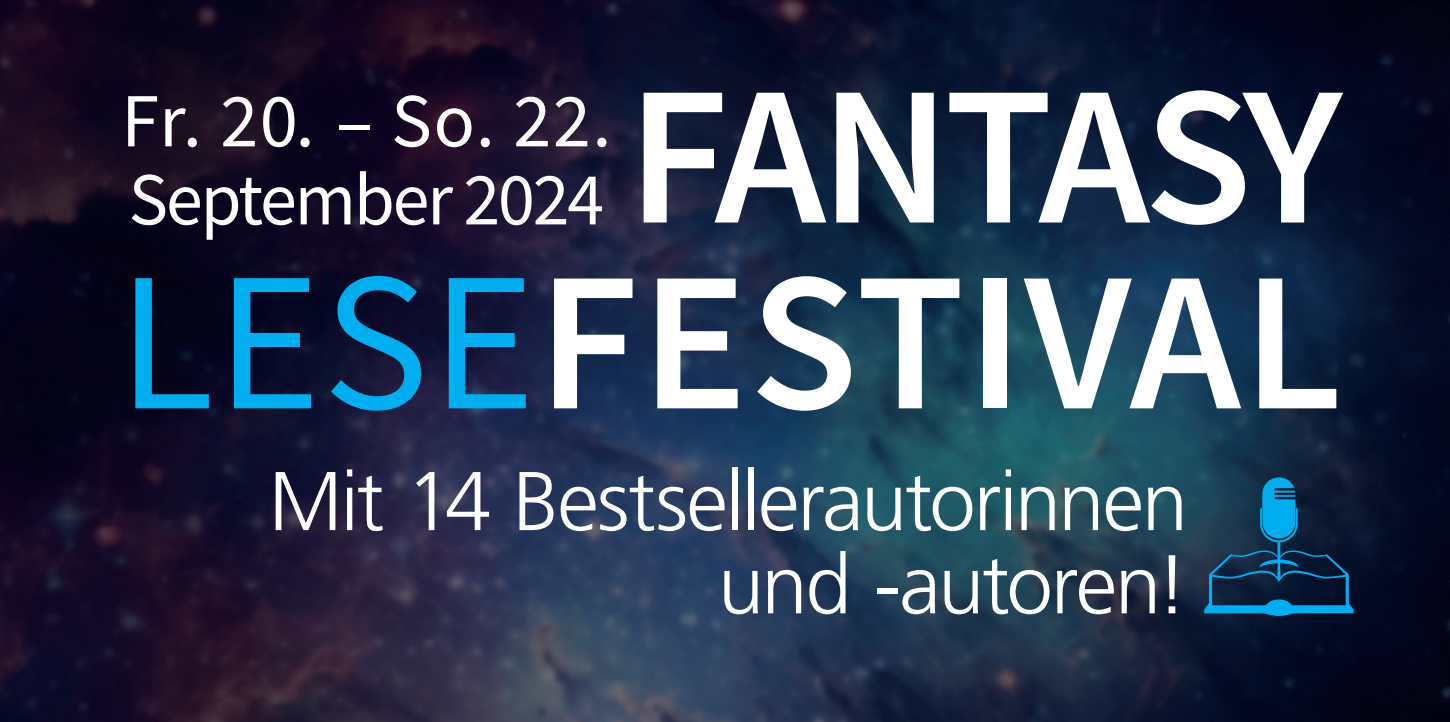 Fantasy Lesefestival in Rosenheim vom 20. - 22. September